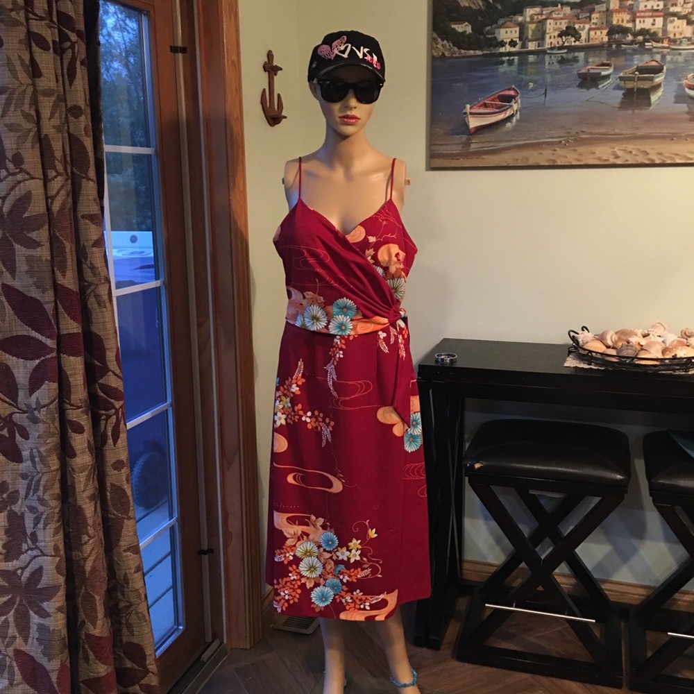 ‼️🔆STRAPPY HAWAIIAN DRESS‼️🔆